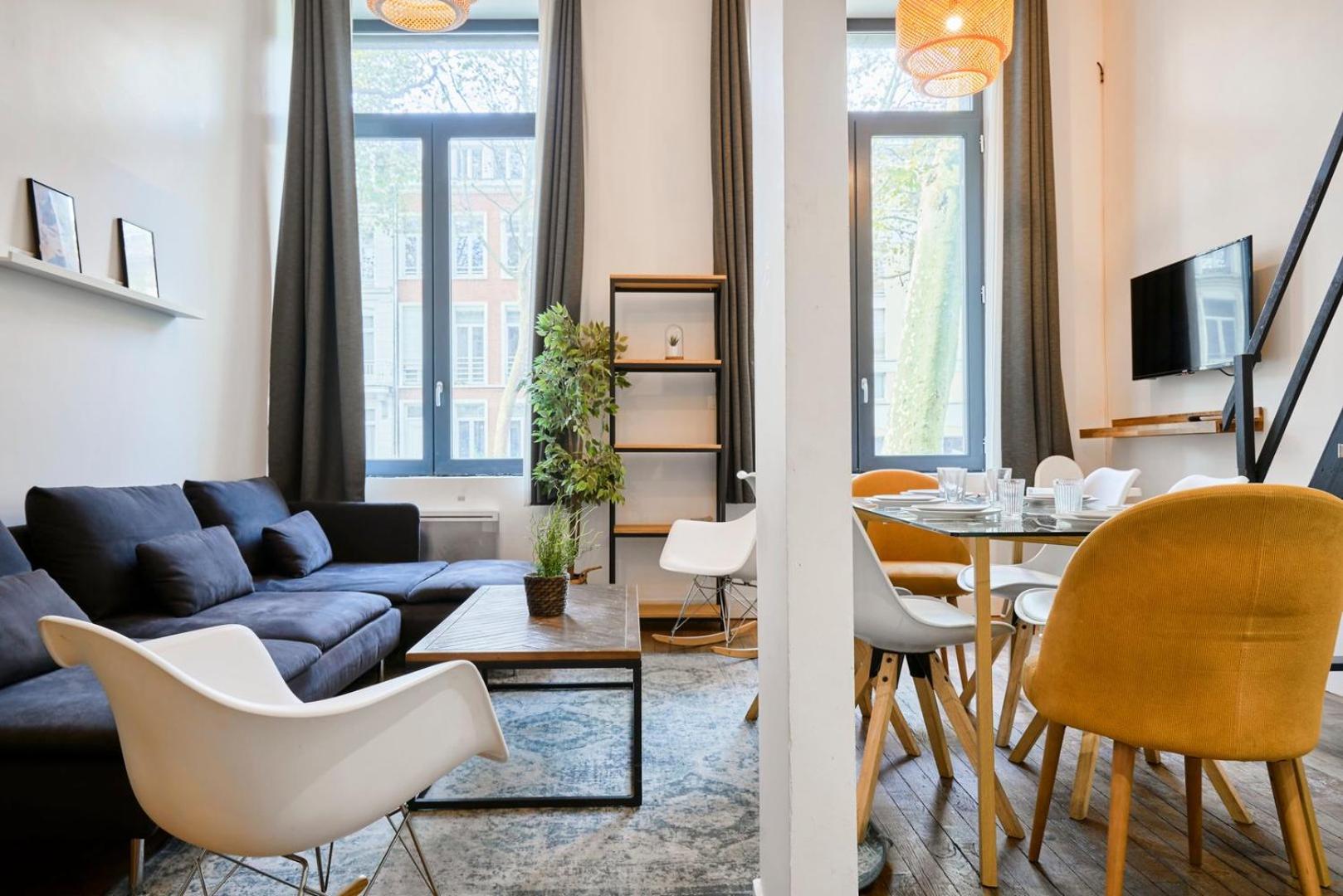 Lille Centre - Beautiful bright apartment 6pax 3BR Extérieur photo